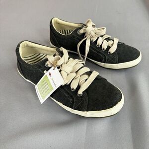 Taos Shoes youth Size 5 Star Unisex Comfort Lace‎ Up Canvas Gender Neutral